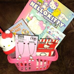 Hello Kitty Themed Easter Basket FILLED